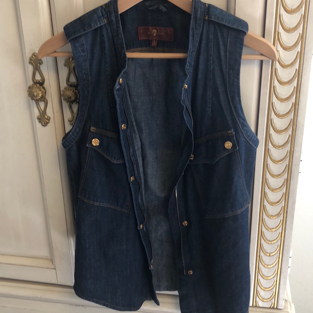 7 For All Man Kind Vest View 2